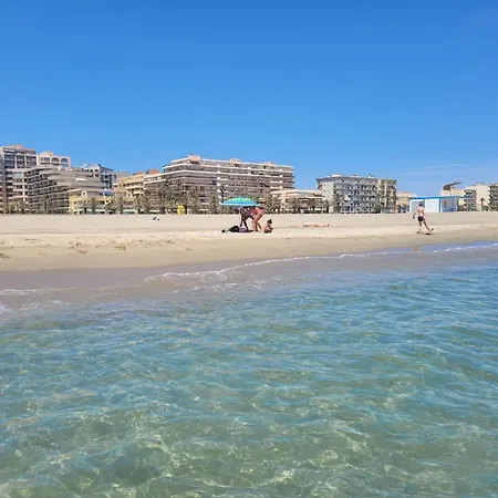Moderne Climatise, 2 Pers, Face A La Mer, Proche Et Commerces, - Fr-1-794-133 Canet-en-Roussillon