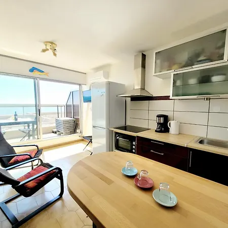 Moderne Climatisé, 2 Pers, Face à La Mer, Proche Et Commerces, - Fr-1-794-133 Appartement Canet-en-Roussillon