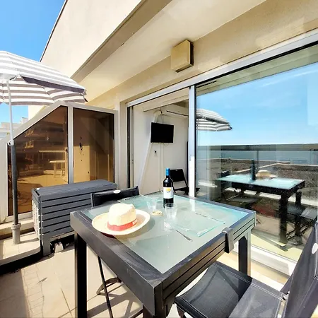 Apartment Moderne Climatise, 2 Pers, Face A La Mer, Proche Et Commerces, - Fr-1-794-133